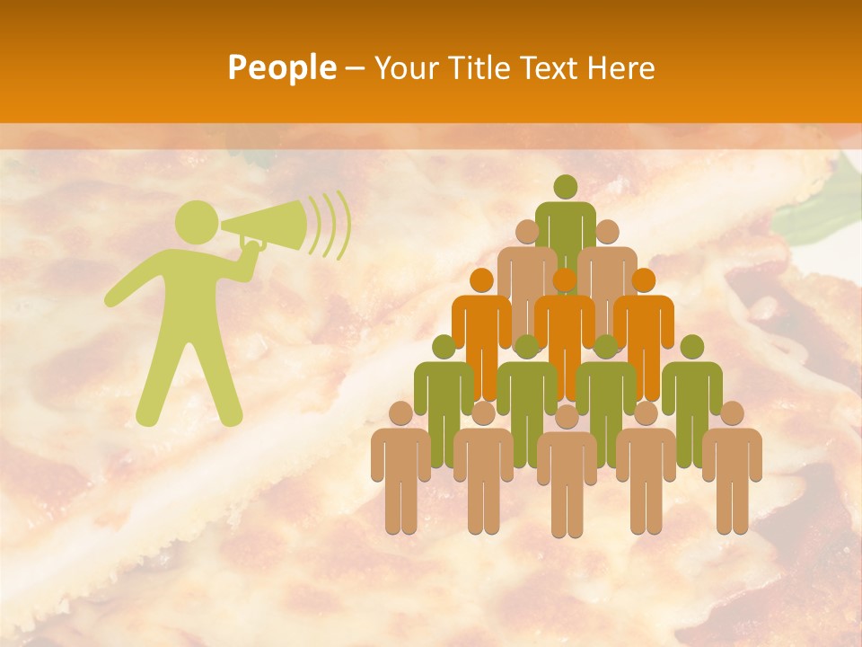 Casserole With Vegetables PowerPoint Template