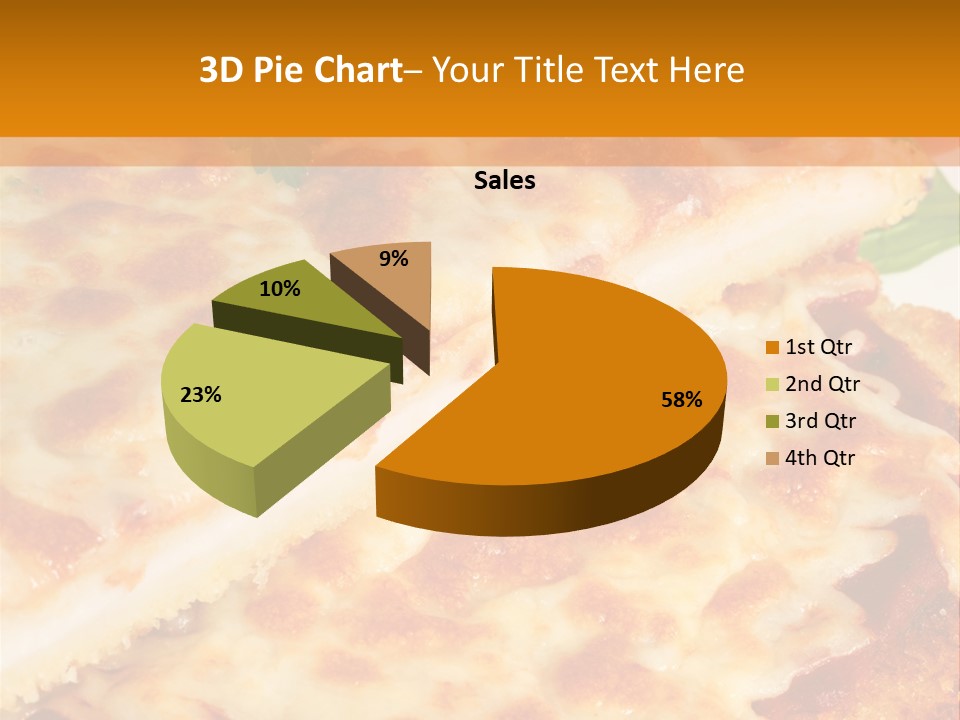 Casserole With Vegetables PowerPoint Template