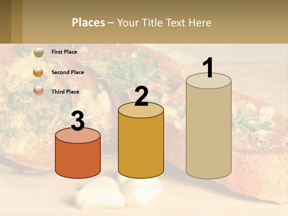 Croutons With Garlic PowerPoint Template