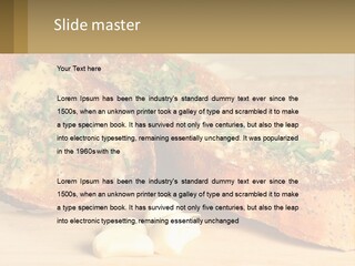 Croutons With Garlic PowerPoint Template