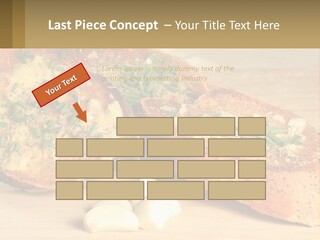 Croutons With Garlic PowerPoint Template