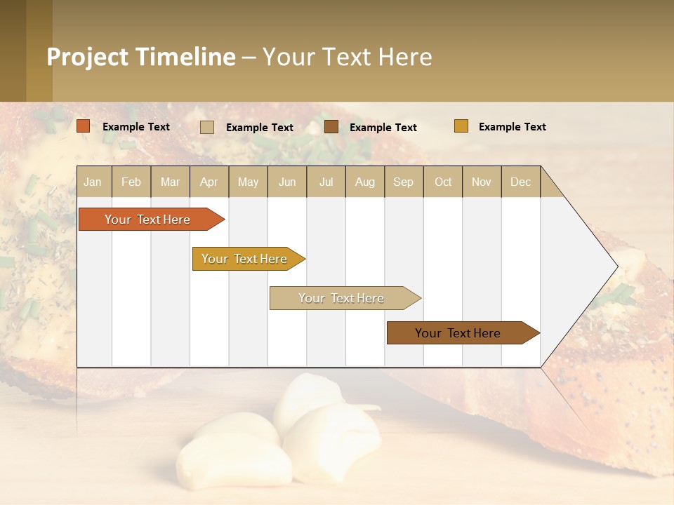 Croutons With Garlic PowerPoint Template