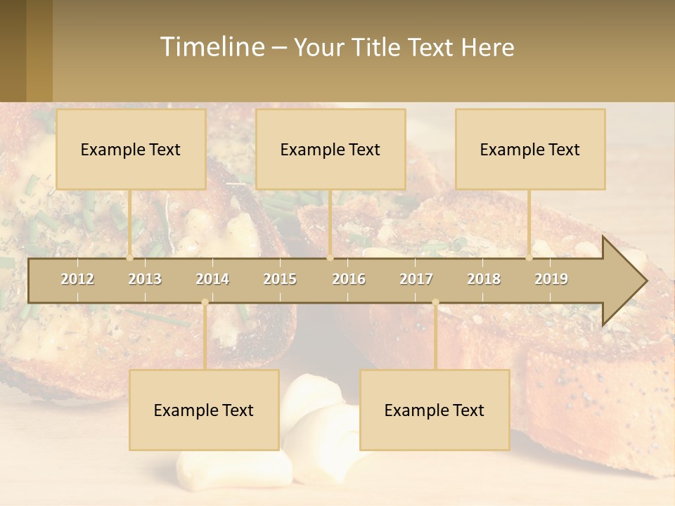 Croutons With Garlic PowerPoint Template