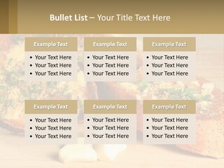 Croutons With Garlic PowerPoint Template