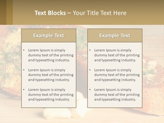 Croutons With Garlic PowerPoint Template