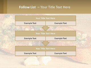 Croutons With Garlic PowerPoint Template