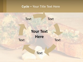 Croutons With Garlic PowerPoint Template