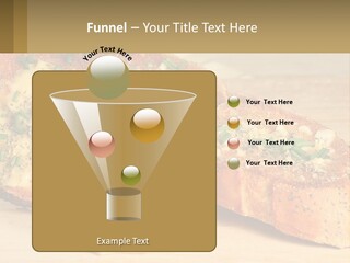 Croutons With Garlic PowerPoint Template