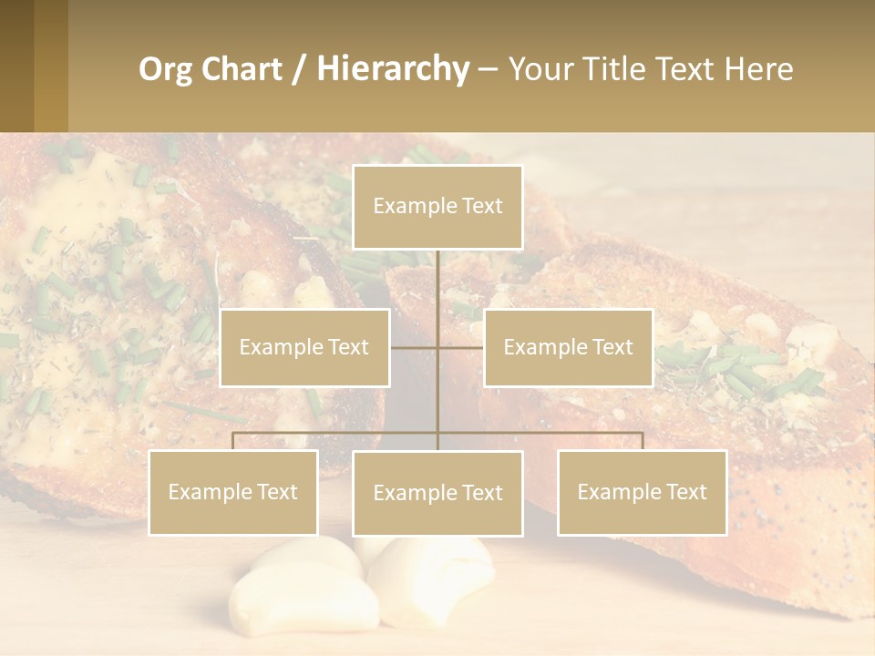 Croutons With Garlic PowerPoint Template