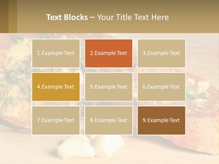 Croutons With Garlic PowerPoint Template