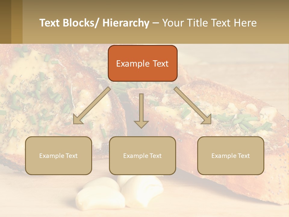 Croutons With Garlic PowerPoint Template