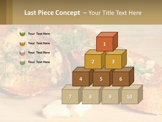 Croutons With Garlic PowerPoint Template