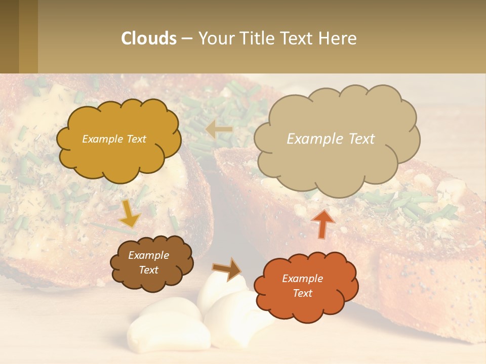 Croutons With Garlic PowerPoint Template