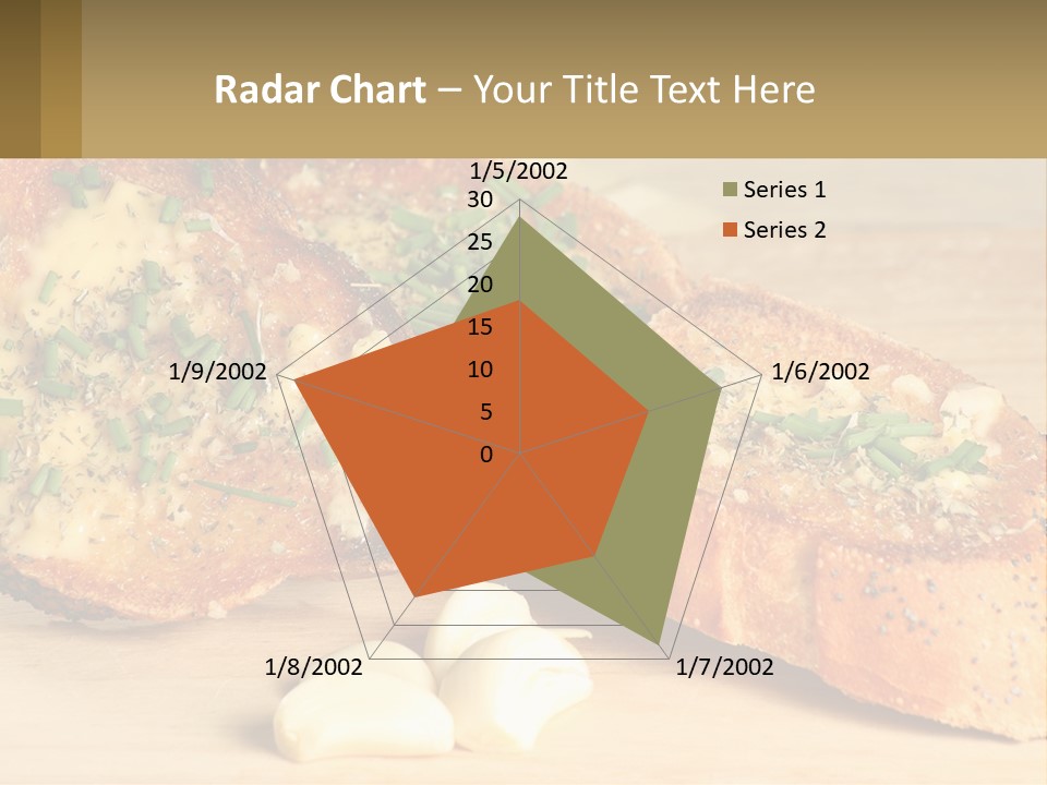 Croutons With Garlic PowerPoint Template