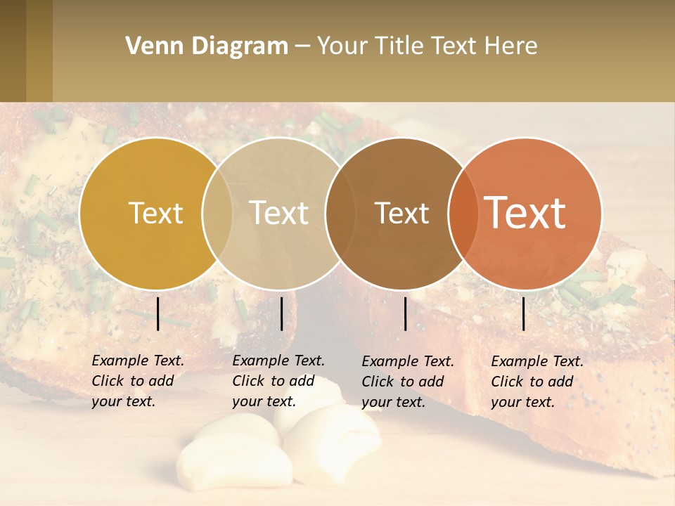 Croutons With Garlic PowerPoint Template