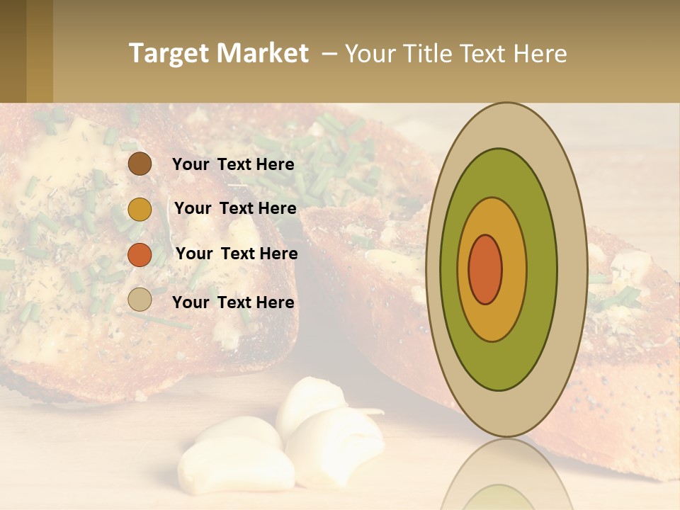 Croutons With Garlic PowerPoint Template