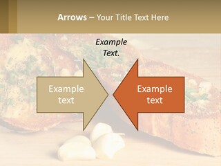 Croutons With Garlic PowerPoint Template