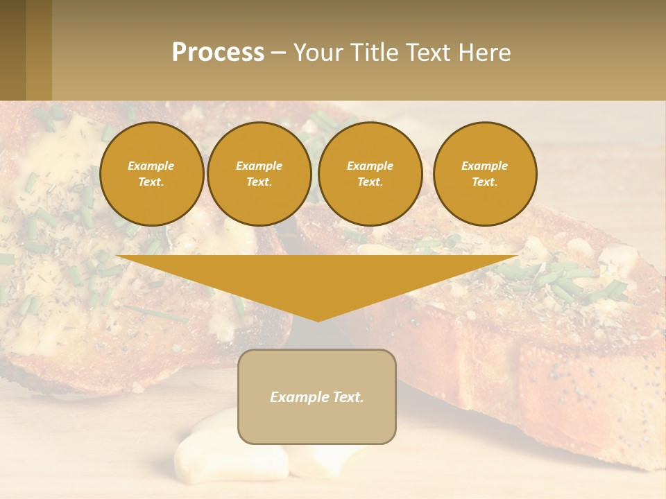 Croutons With Garlic PowerPoint Template