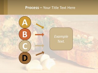 Croutons With Garlic PowerPoint Template