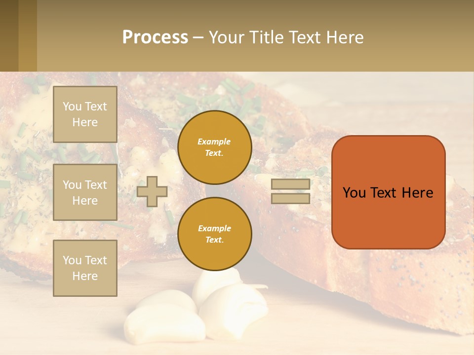 Croutons With Garlic PowerPoint Template