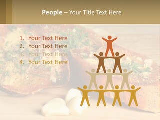 Croutons With Garlic PowerPoint Template