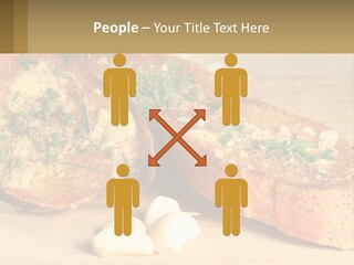 Croutons With Garlic PowerPoint Template
