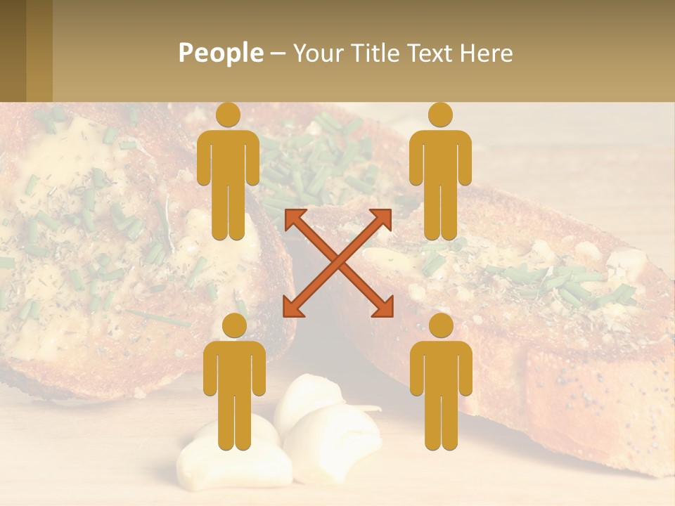 Croutons With Garlic PowerPoint Template