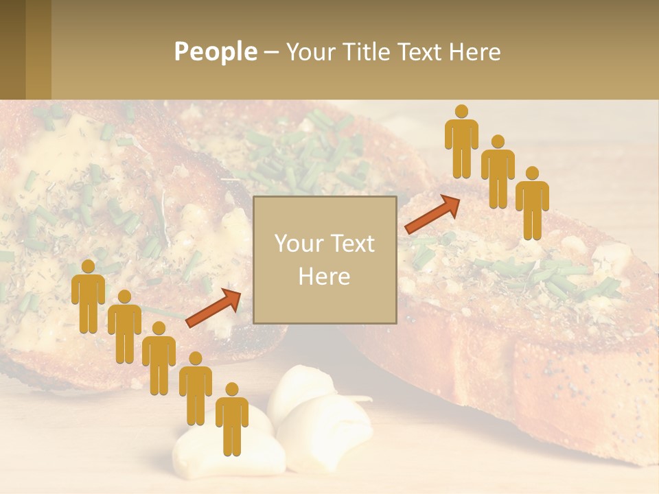 Croutons With Garlic PowerPoint Template