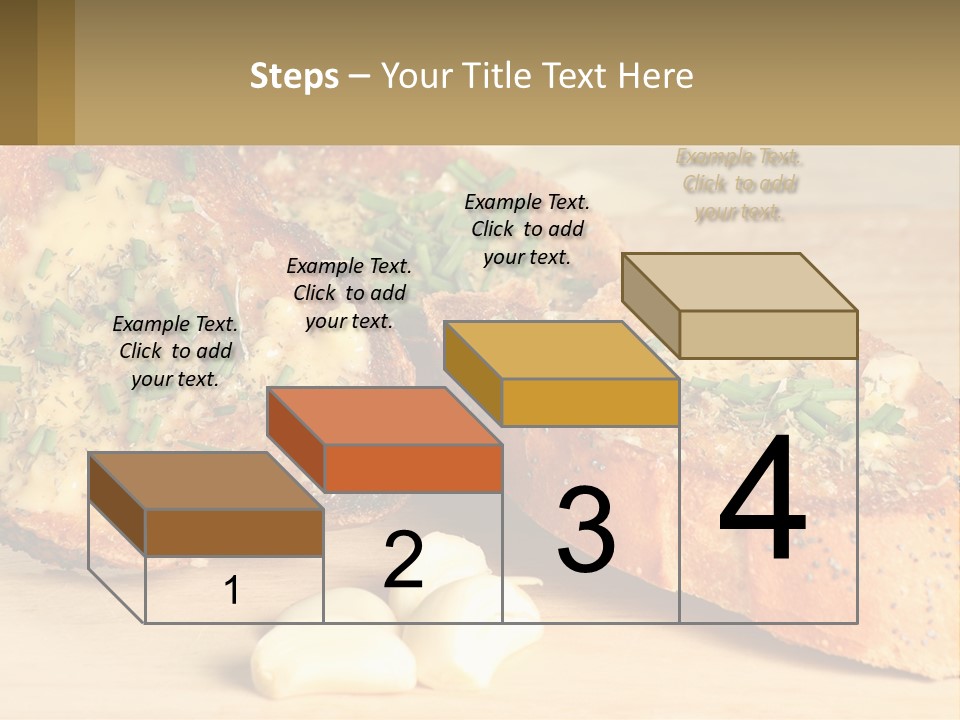 Croutons With Garlic PowerPoint Template