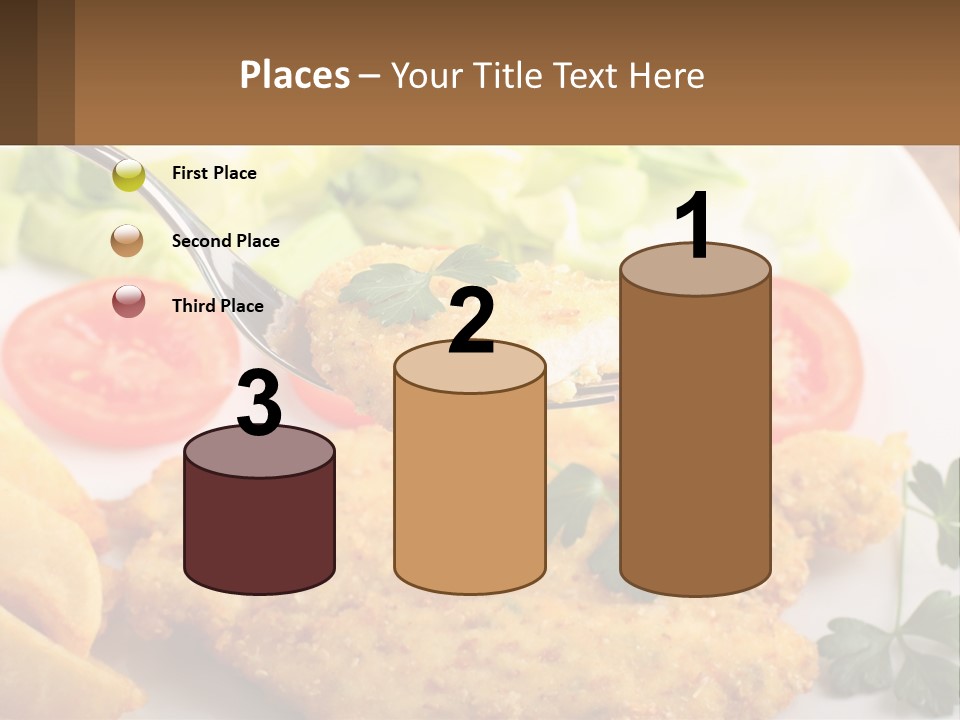 Fried Chicken Meat PowerPoint Template