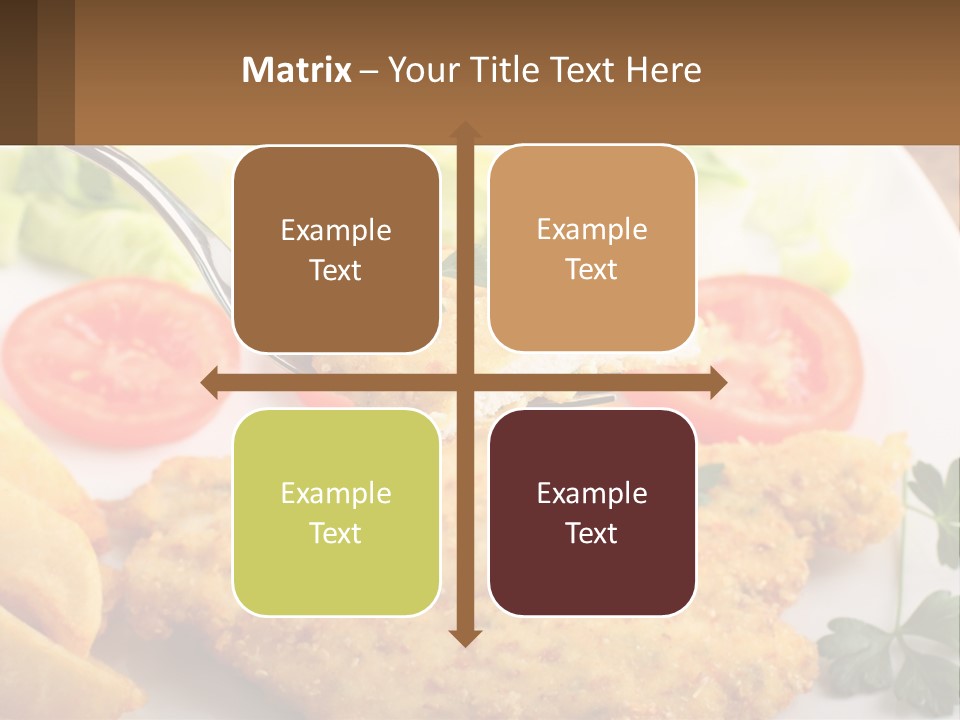 Fried Chicken Meat PowerPoint Template