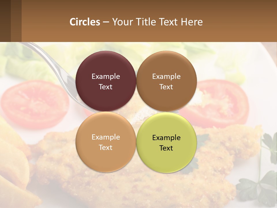 Fried Chicken Meat PowerPoint Template