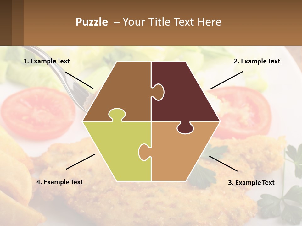 Fried Chicken Meat PowerPoint Template