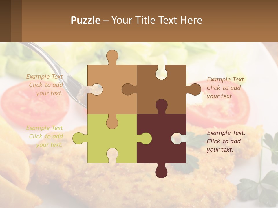 Fried Chicken Meat PowerPoint Template