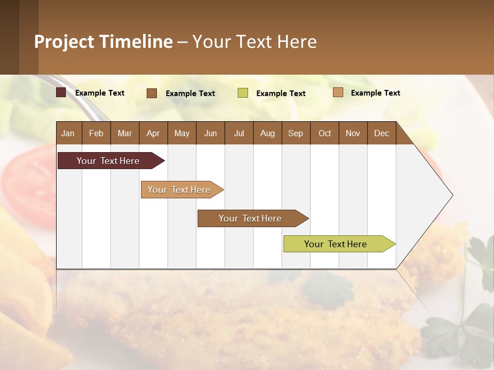 Fried Chicken Meat PowerPoint Template