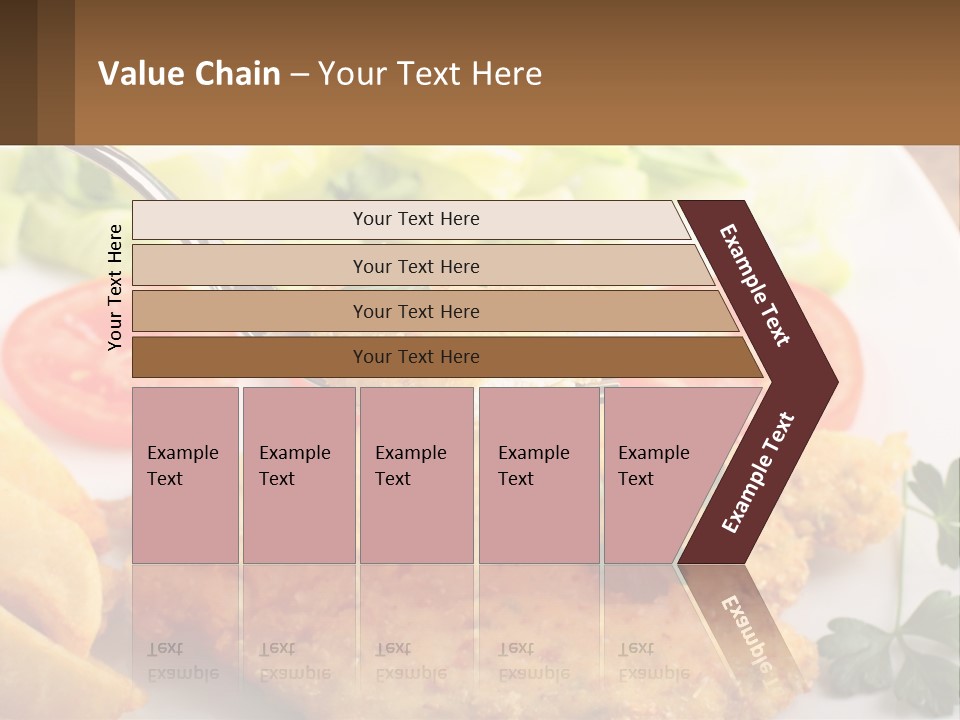 Fried Chicken Meat PowerPoint Template