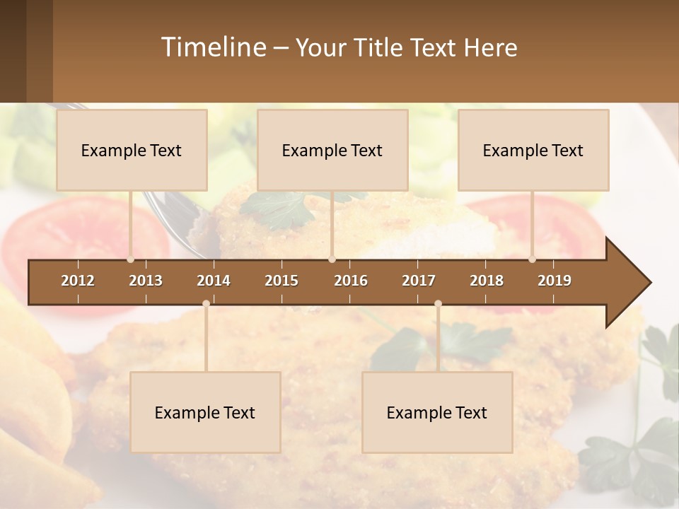 Fried Chicken Meat PowerPoint Template
