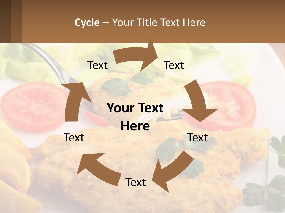 Fried Chicken Meat PowerPoint Template