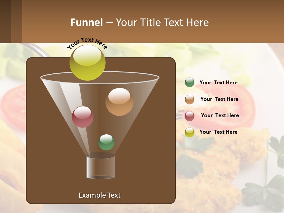 Fried Chicken Meat PowerPoint Template