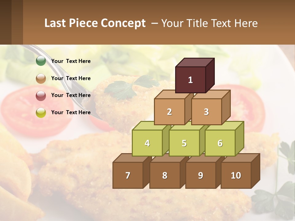 Fried Chicken Meat PowerPoint Template