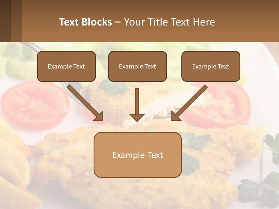 Fried Chicken Meat PowerPoint Template