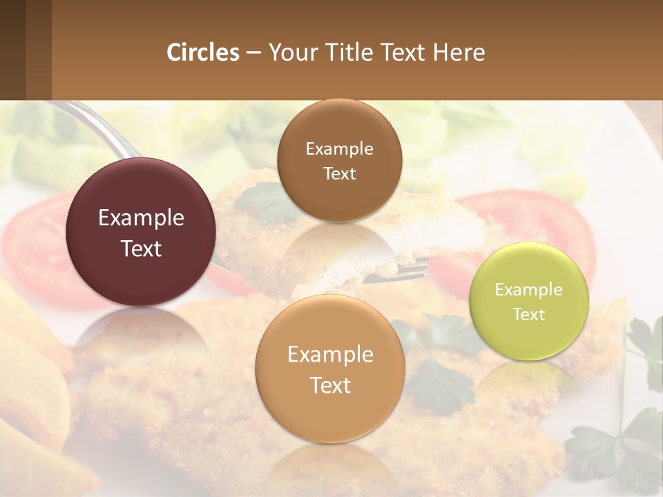 Fried Chicken Meat PowerPoint Template