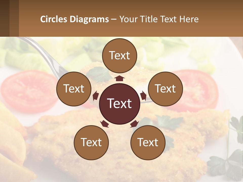 Fried Chicken Meat PowerPoint Template