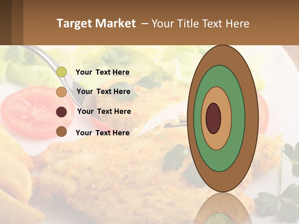 Fried Chicken Meat PowerPoint Template