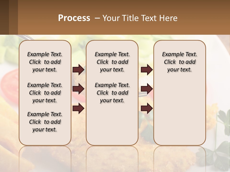 Fried Chicken Meat PowerPoint Template