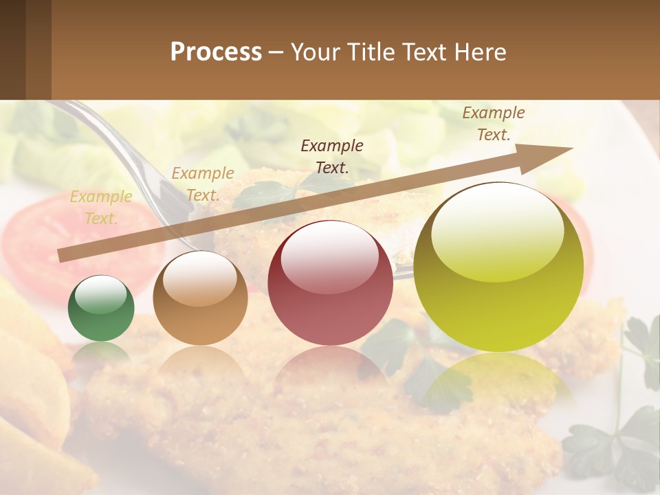 Fried Chicken Meat PowerPoint Template