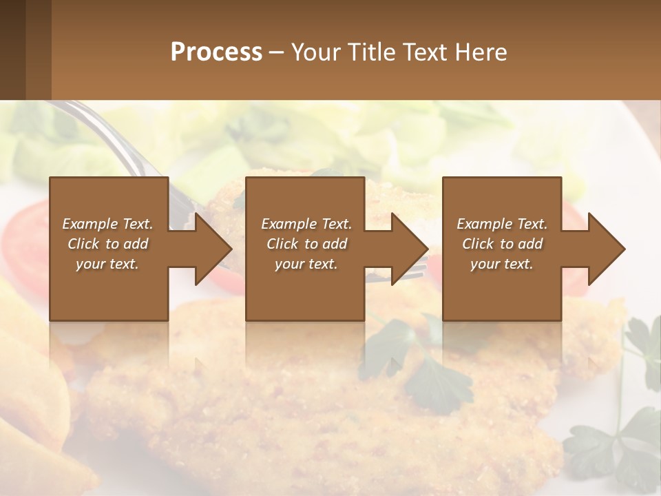 Fried Chicken Meat PowerPoint Template