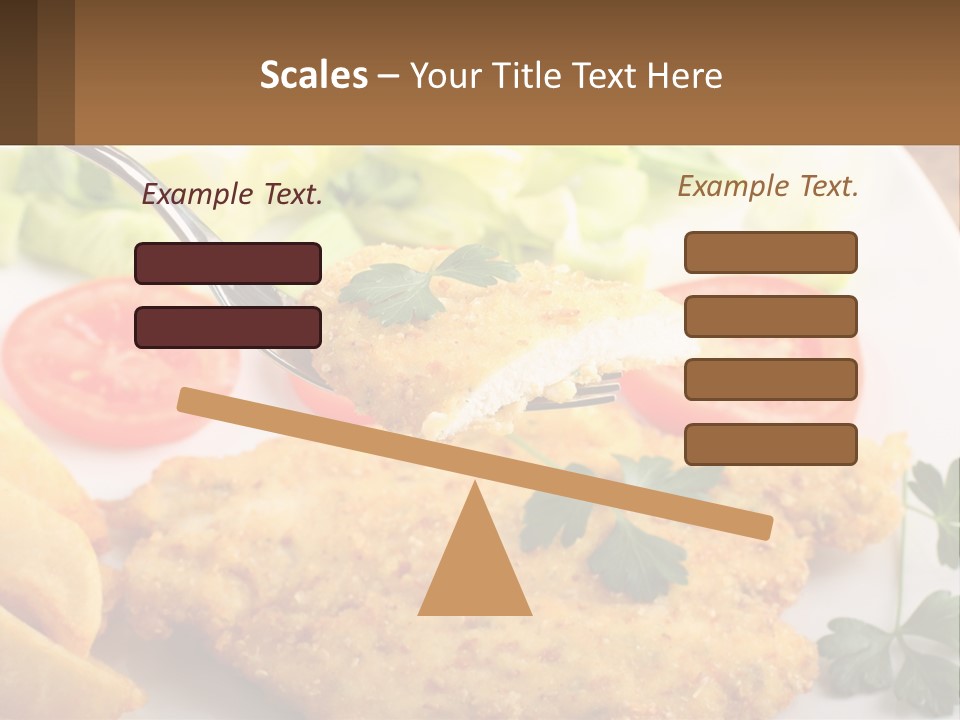 Fried Chicken Meat PowerPoint Template