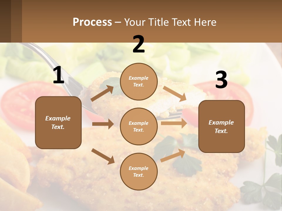 Fried Chicken Meat PowerPoint Template