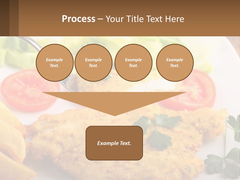 Fried Chicken Meat PowerPoint Template